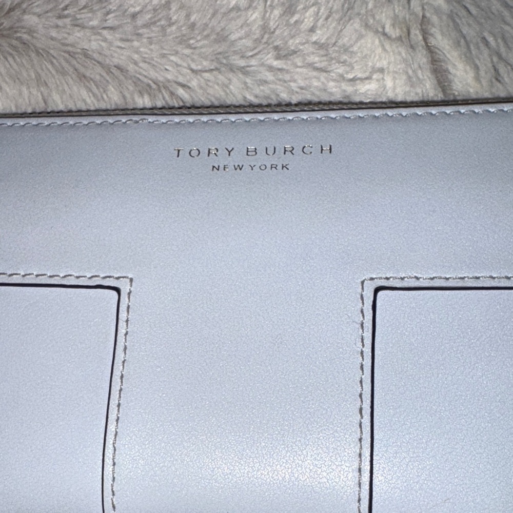 Tory Burch Light Gray Clutch